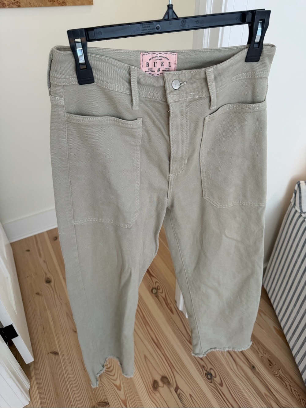 Buru mint green denim size 28